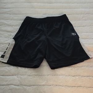 Black and White Little Kids Sports Shorts Size XS